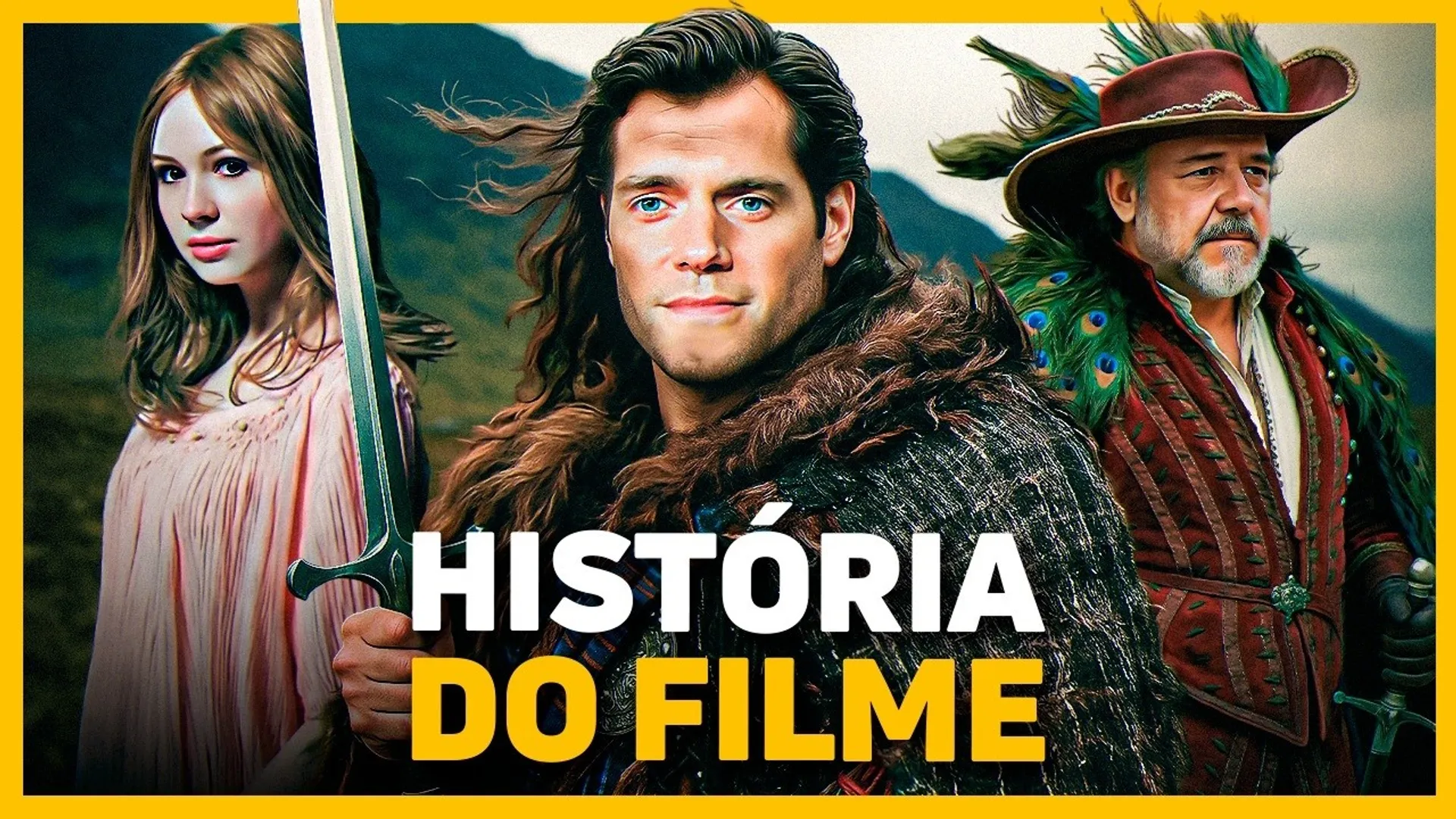 Highlander: O que esperar do remake com Henry Cavill e Russell Crowe