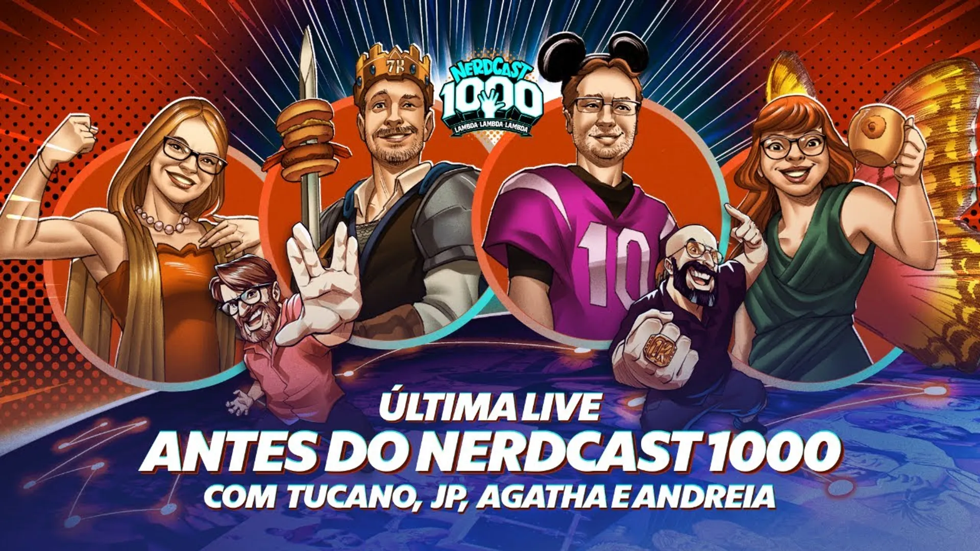 A Celebração Final: O Encontro do Time NerdCast Antes do Episódio 1000