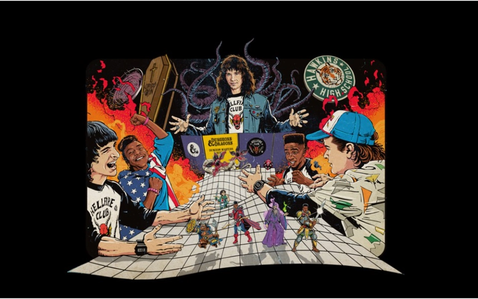 Stranger Things e Dungeons & Dragons: Conheça o Welcome to the Hellfire Club