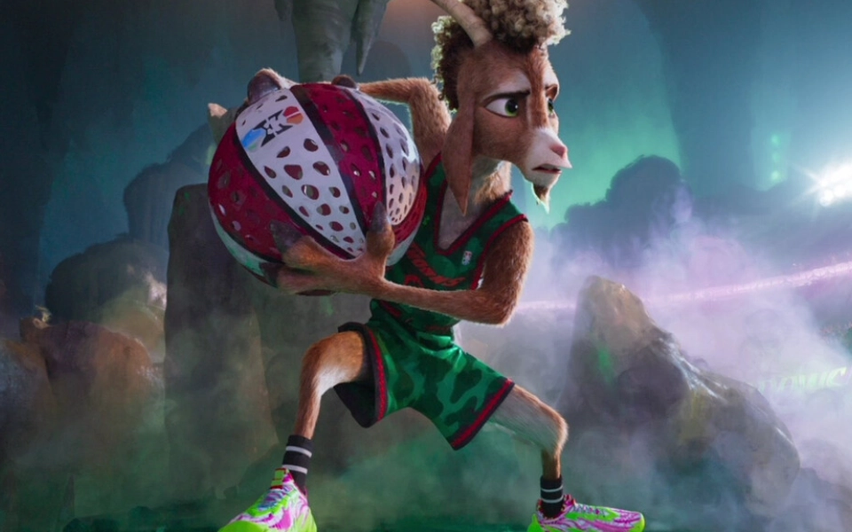 GOAT: Nova animação da Sony mistura esporte e estilo do Spider-Verse