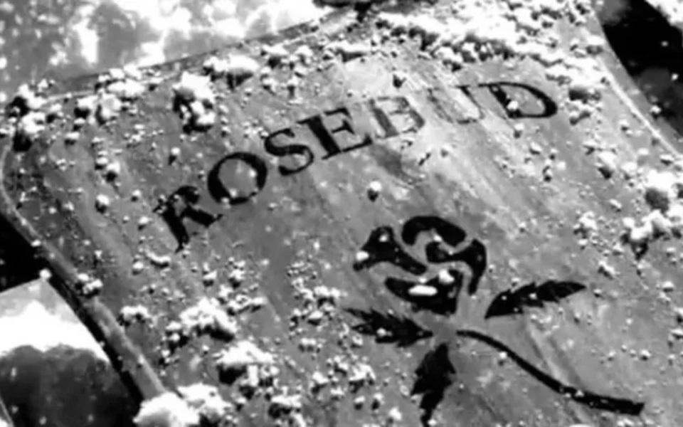 The "Rosebud" sled from "Citizen Kane" 