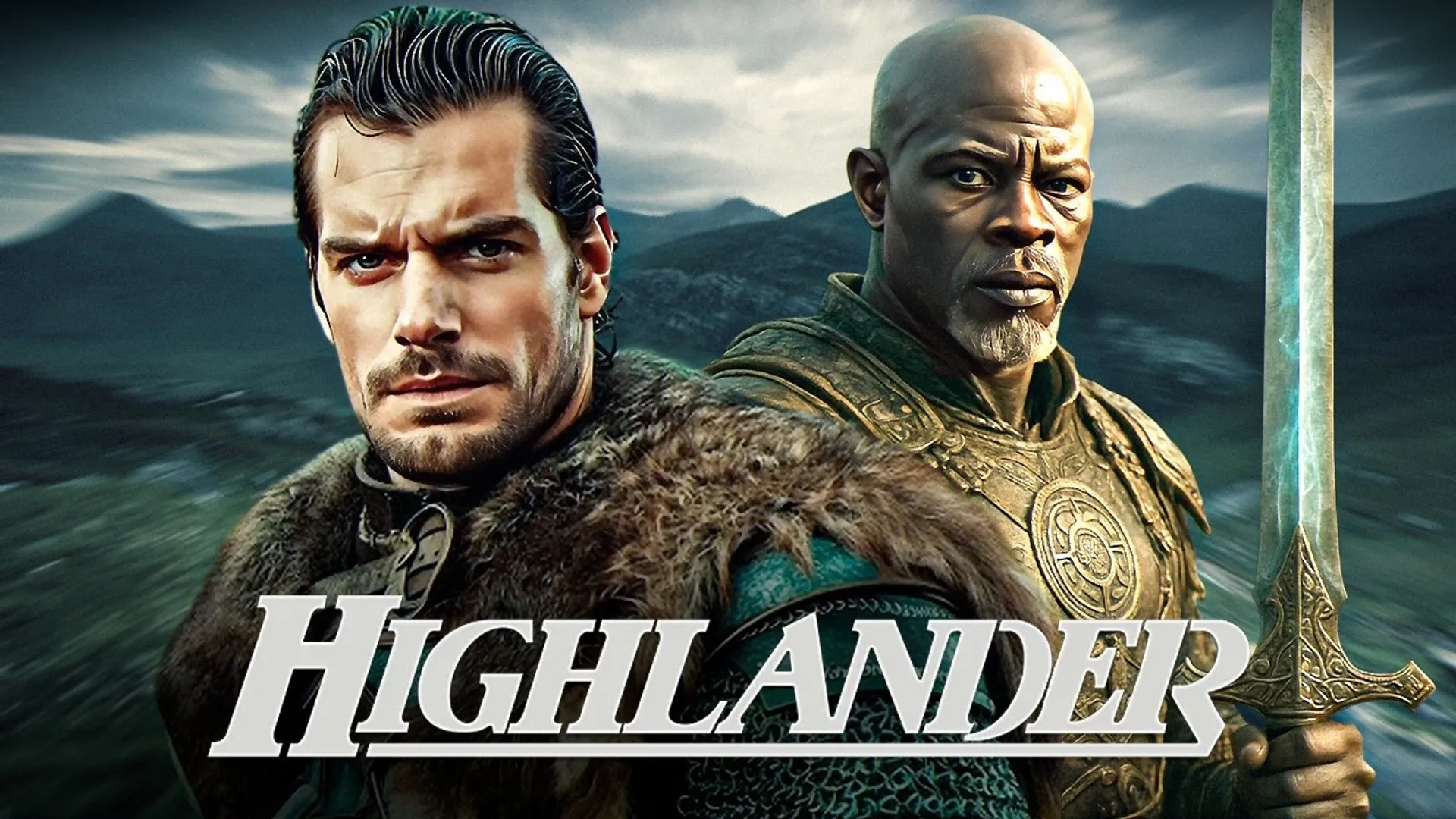 Highlander: O Retorno com Henry Cavill e Russell Crowe